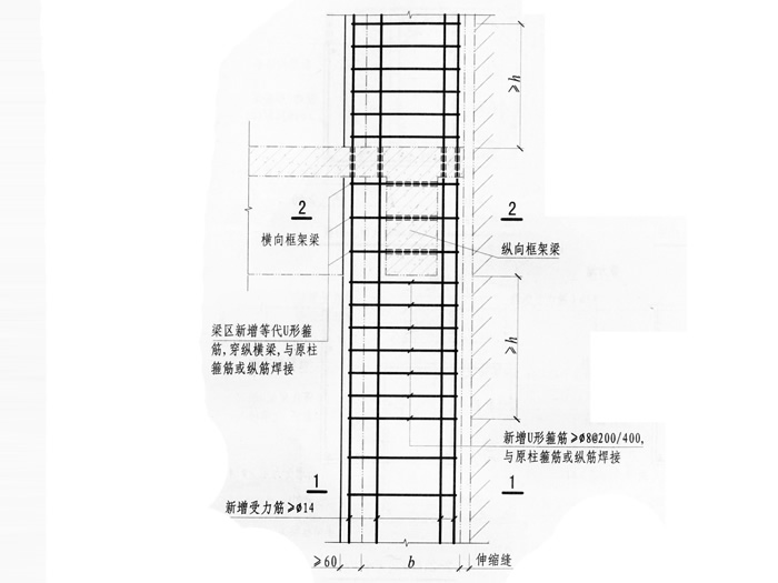 三面围套（变形缝部位...