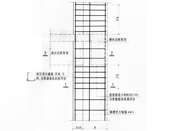 两面围套（角柱）