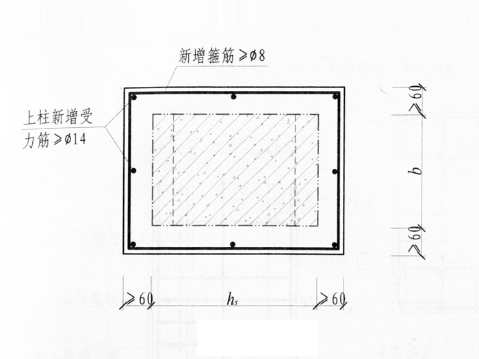 二阶预制中柱