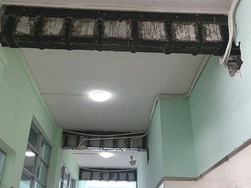 建筑横梁加固