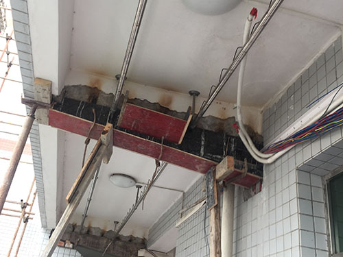 建筑拱廊加固