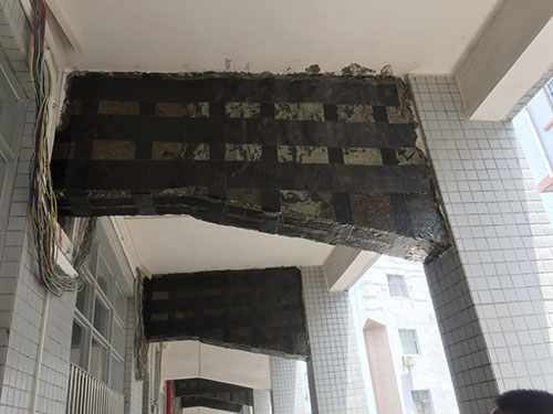 建筑拱廊加固