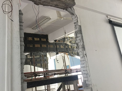 建筑墙面加固工程